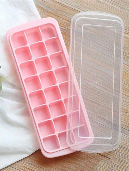 1/2/4pcs Silicone Ice Cube Trays, Easy Release & Flexible