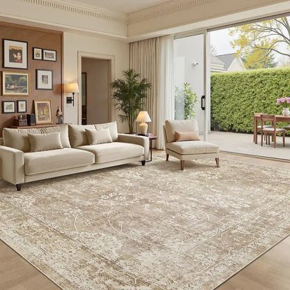 8x10 Area Rugs for Living Room, Machine Washable Vintage