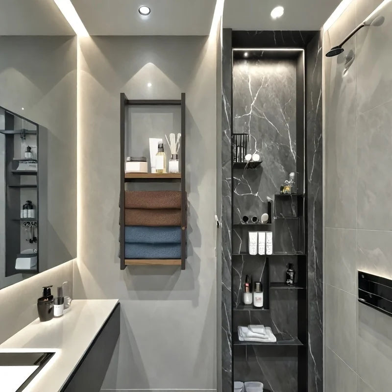 French Style Bathroom Storage Rack