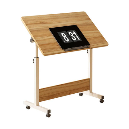 Small Standing Adjustable Mobile Desk With Wheels