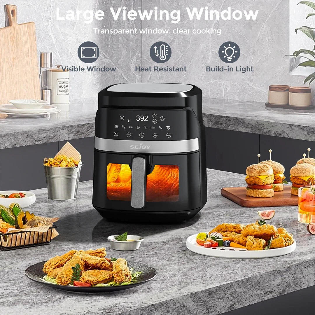 Air Fryer 1,6 Quart Electric Hot Fryer Oven Bake