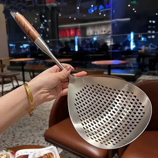 Stainless Steel Spider Strainer Skimmer Ladle for Cooking