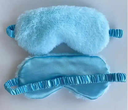 Sleeping Mask Sleeping Blindfold Soft Plush Eye Masks