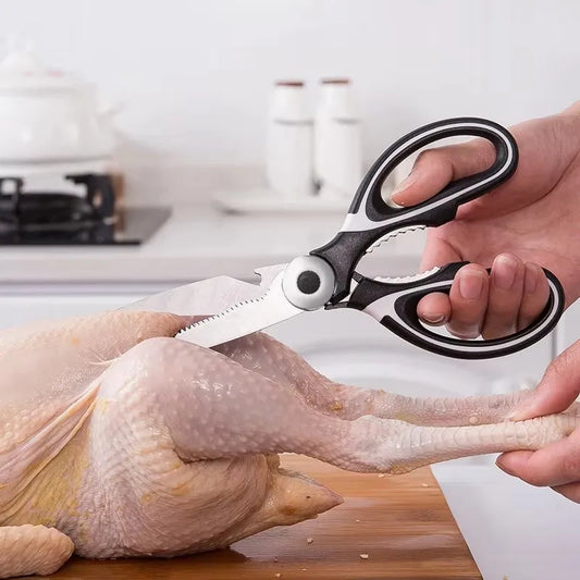 Multifunctional Kitchen Scissors Stainless Steel