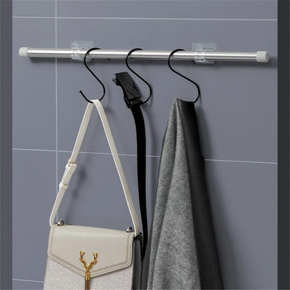Self Adhesive Hooks Curtain Rod Clip Hook