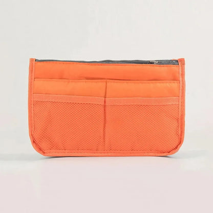 Multi Functional Large Capacity Makeup Bag Double Zipper