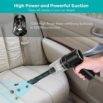 Multi Functional Portable Car or Home Vacuum Cleaner