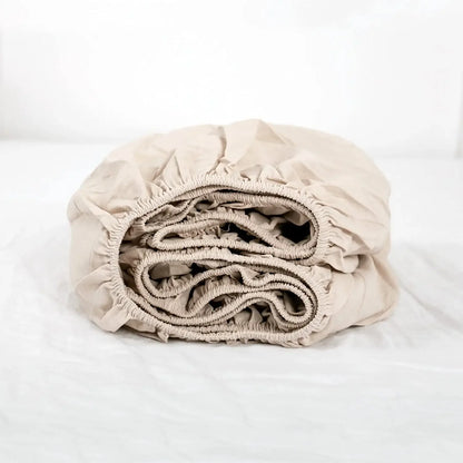 Linen Fitted Sheet (1 Piece) - 14 Inch Deep Pocket