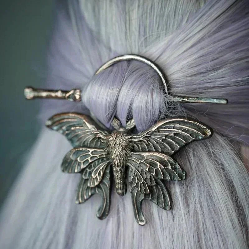 Vintage Metal Chopsticks Nordic Style Headdress Hair Sticks
