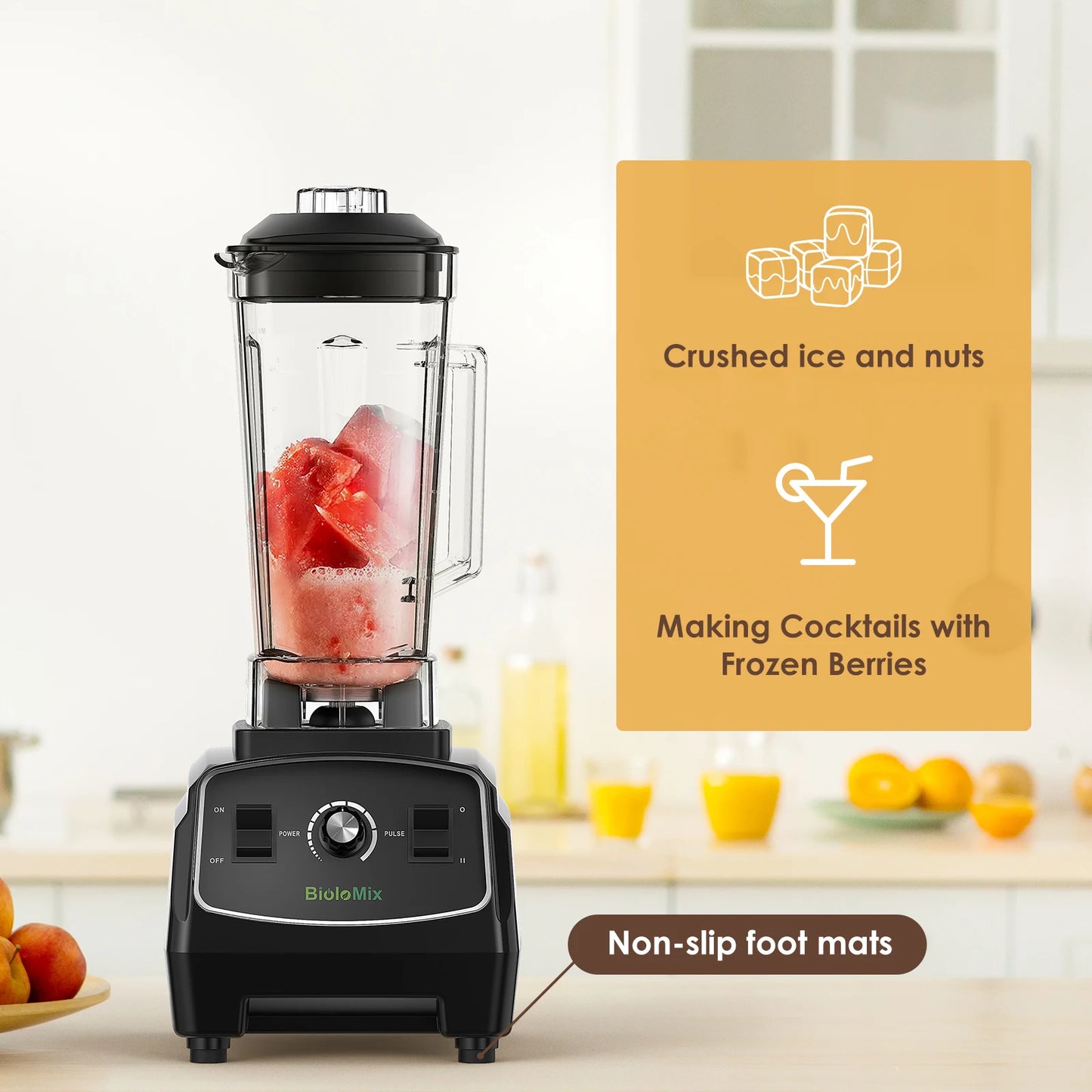 3HP  Heavy Duty Commercial Grade Blender Mixer Juicer
