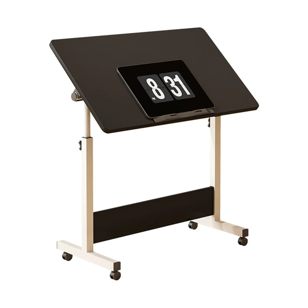 Small Standing Adjustable Mobile Desk With Wheels