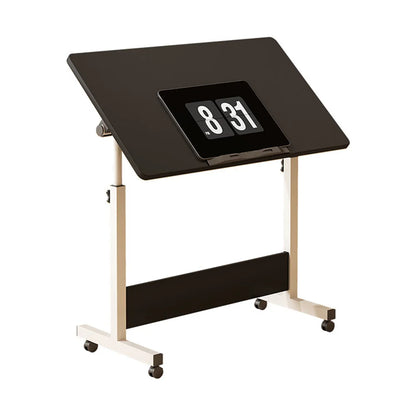 Small Standing Adjustable Mobile Desk With Wheels
