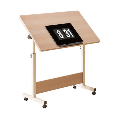 Small Standing Adjustable Mobile Desk With Wheels