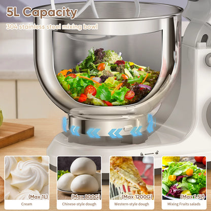 Food Stand Mixer, 1200W 11-Speeds, Digital Screen