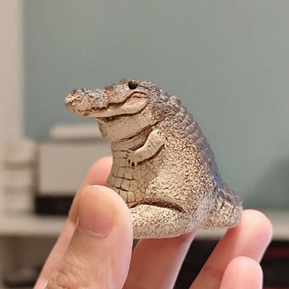 1PC Boutique Tea Pet Small Crocodile Tea Pet
