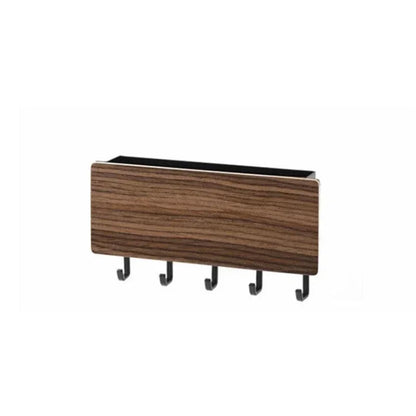 Wall Hanging Bamboo Key Hanger Holder, Organizer Rectangle