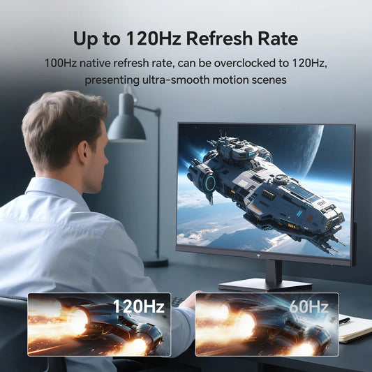 KTC 27 Inch Computer Monitor - QHD Display