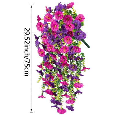 New Artificial Hanging Flowers and Plants UV-Resistant
