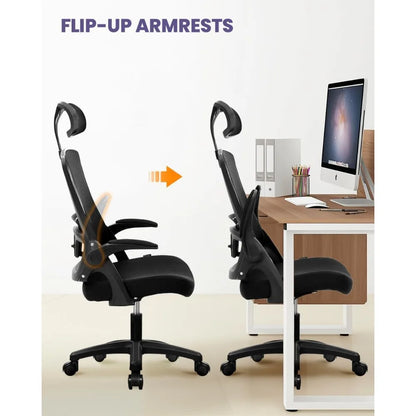 Home Office Desk Chair High Back Computer Gaming