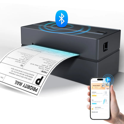 Thermal Label Printer Portable No Ink Required 203DPI 4x6