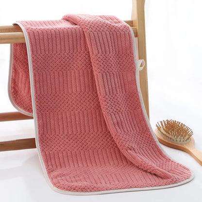 5pcs Soft Towel Set, Absorbent Quick-Drying,