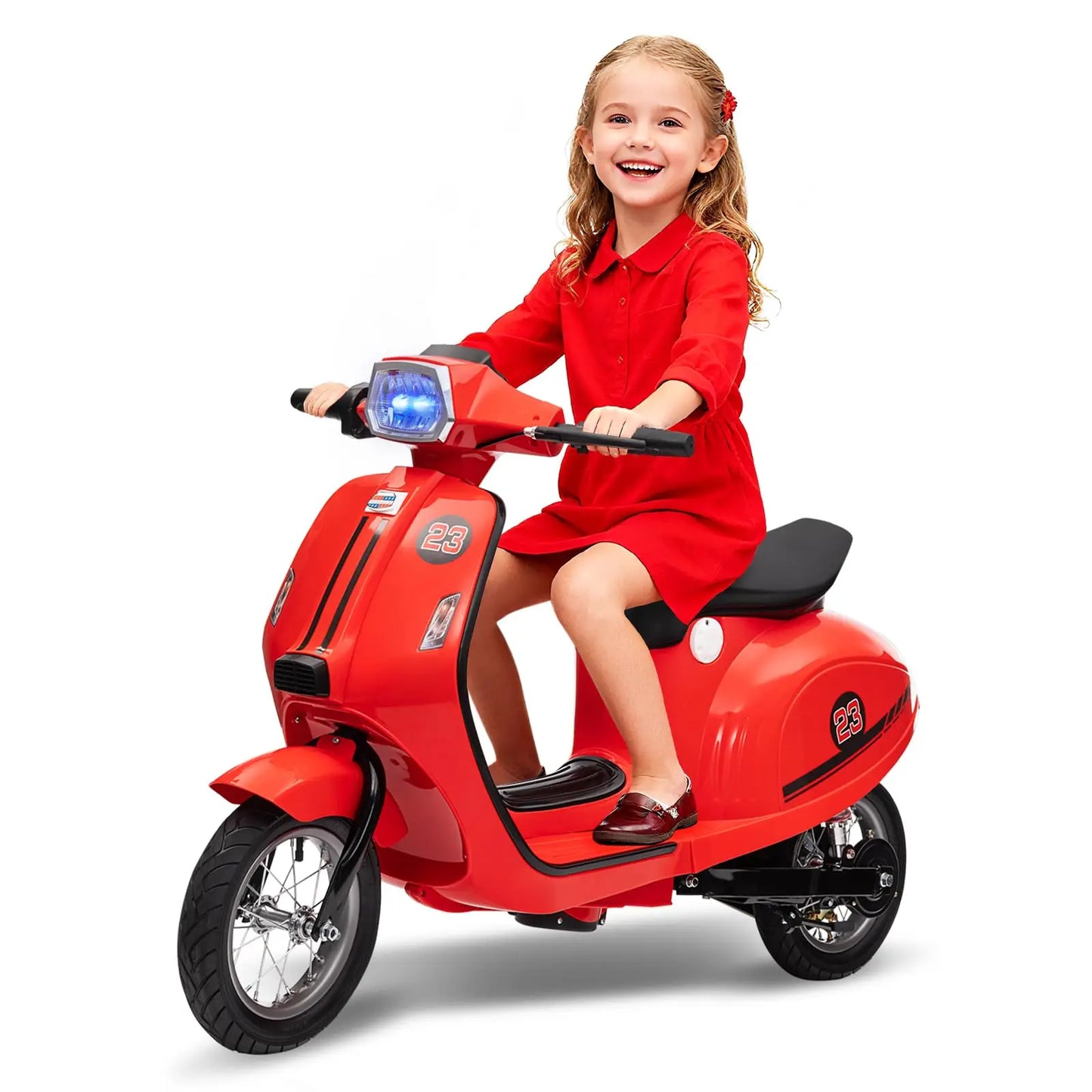 24V 350W Kids Electric Motorcycle, Dual Driving Modes