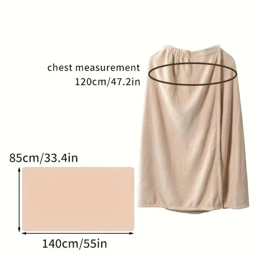 Wearable Bath Towel  Essential for Bathroom Daily Use