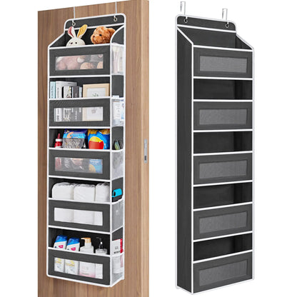 Over the Door 5‑Shelf Organizer, Large Pockets