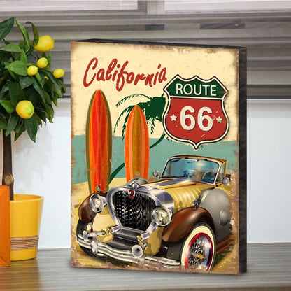 South Lamar Auto Wooden Coastal Wall Art - Coastal Sea-Life