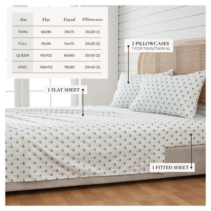 Coastal Printed Sheet Set