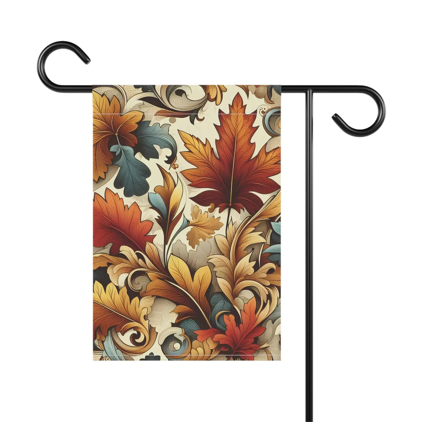 Autumn Leaves House Banner – Durable Poly Poplin