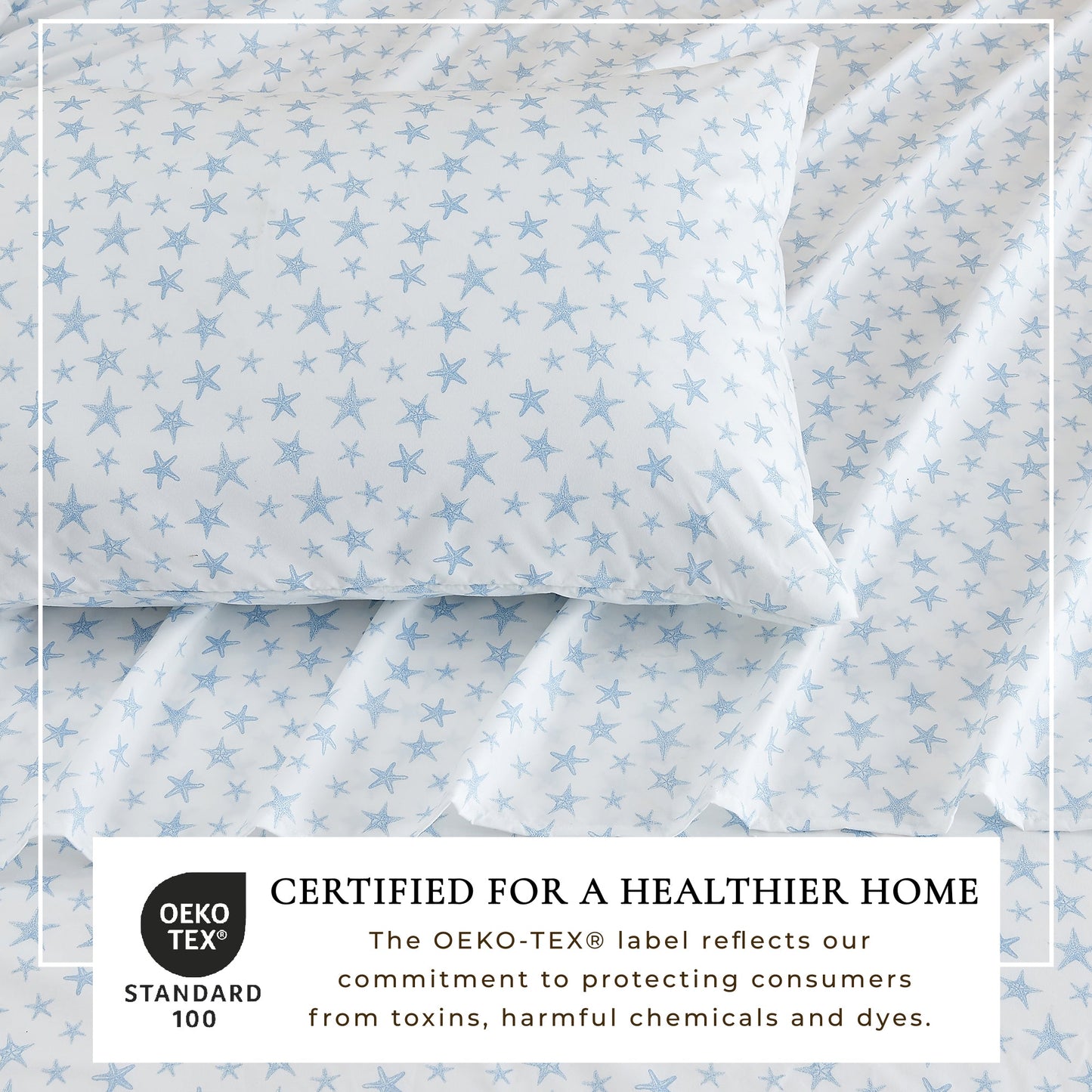 Coastal Printed Sheet Set