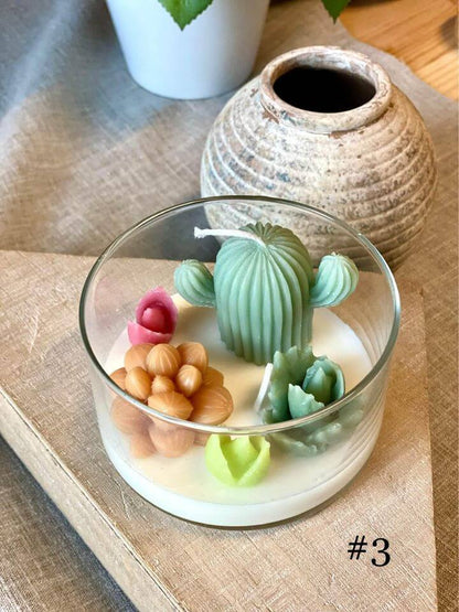 Garden Terrarium Candle – A Touch of Nature’s Serenity