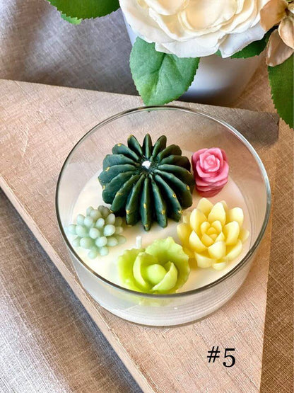 Garden Terrarium Candle – A Touch of Nature’s Serenity
