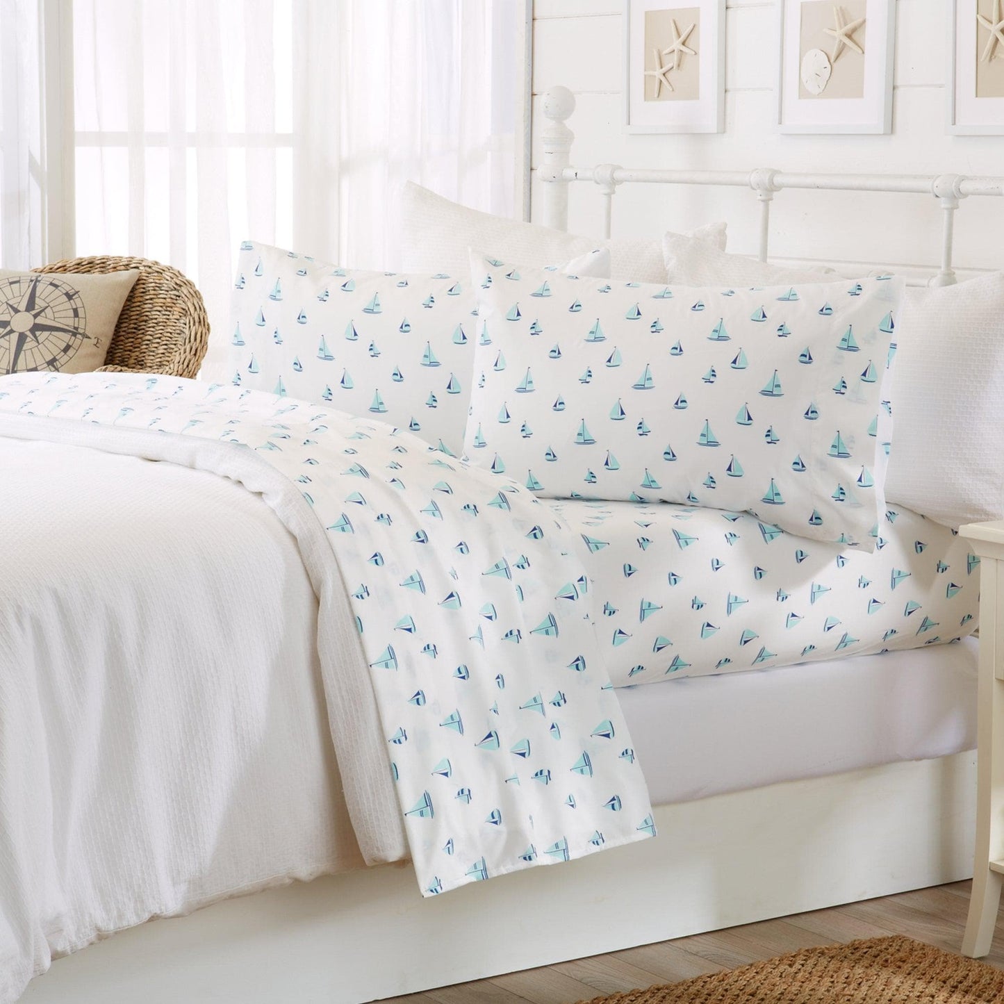 Coastal Printed Sheet Set