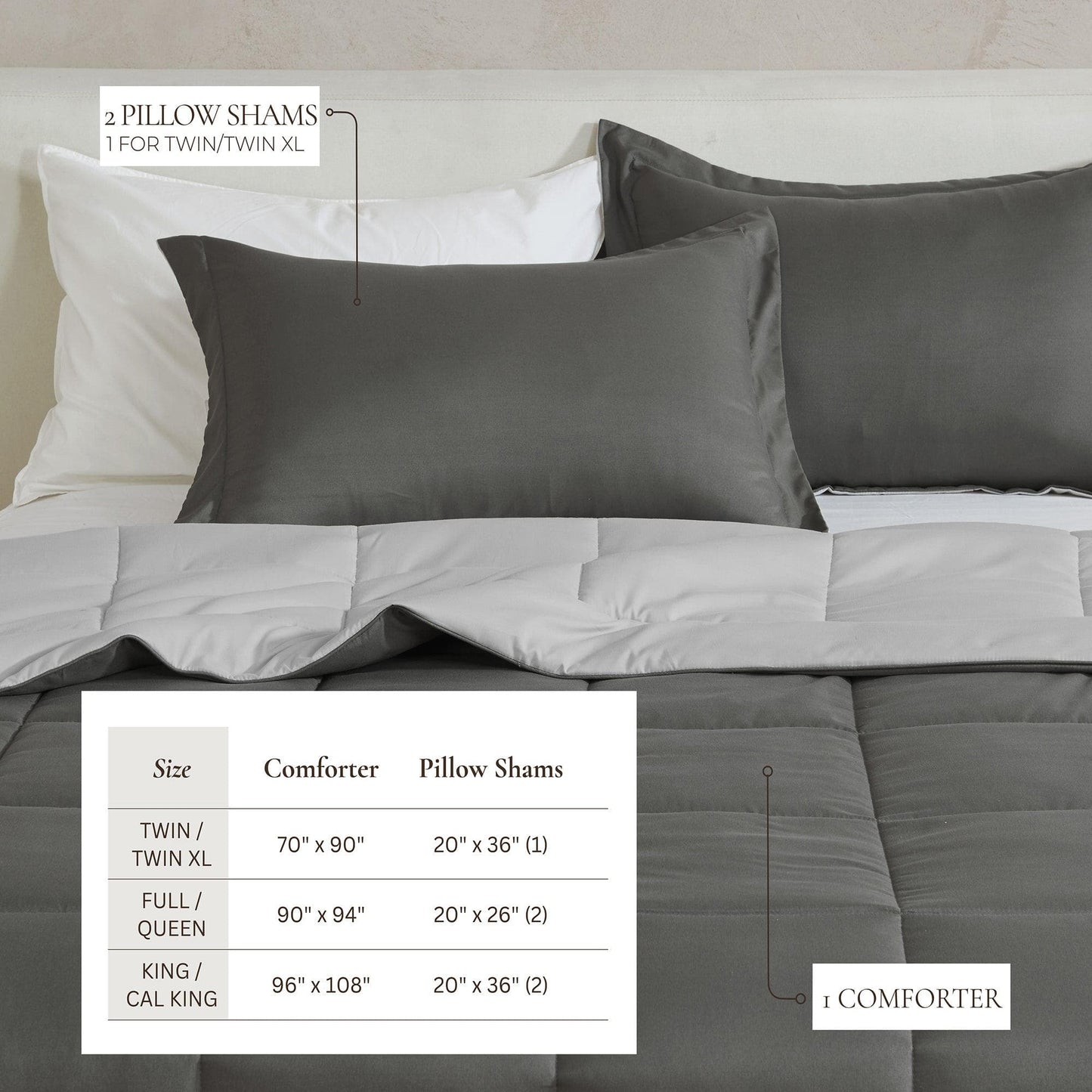 Reversible Comforter Set