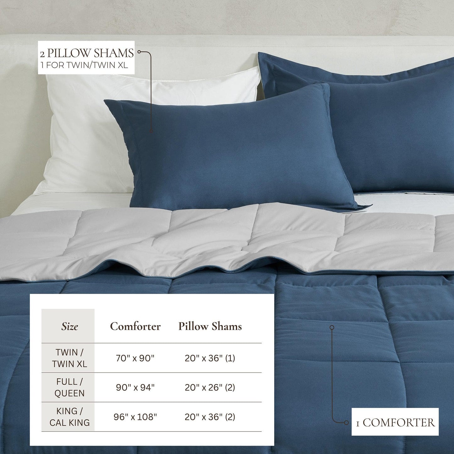 Reversible Comforter Set