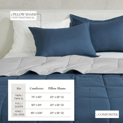 Reversible Comforter Set