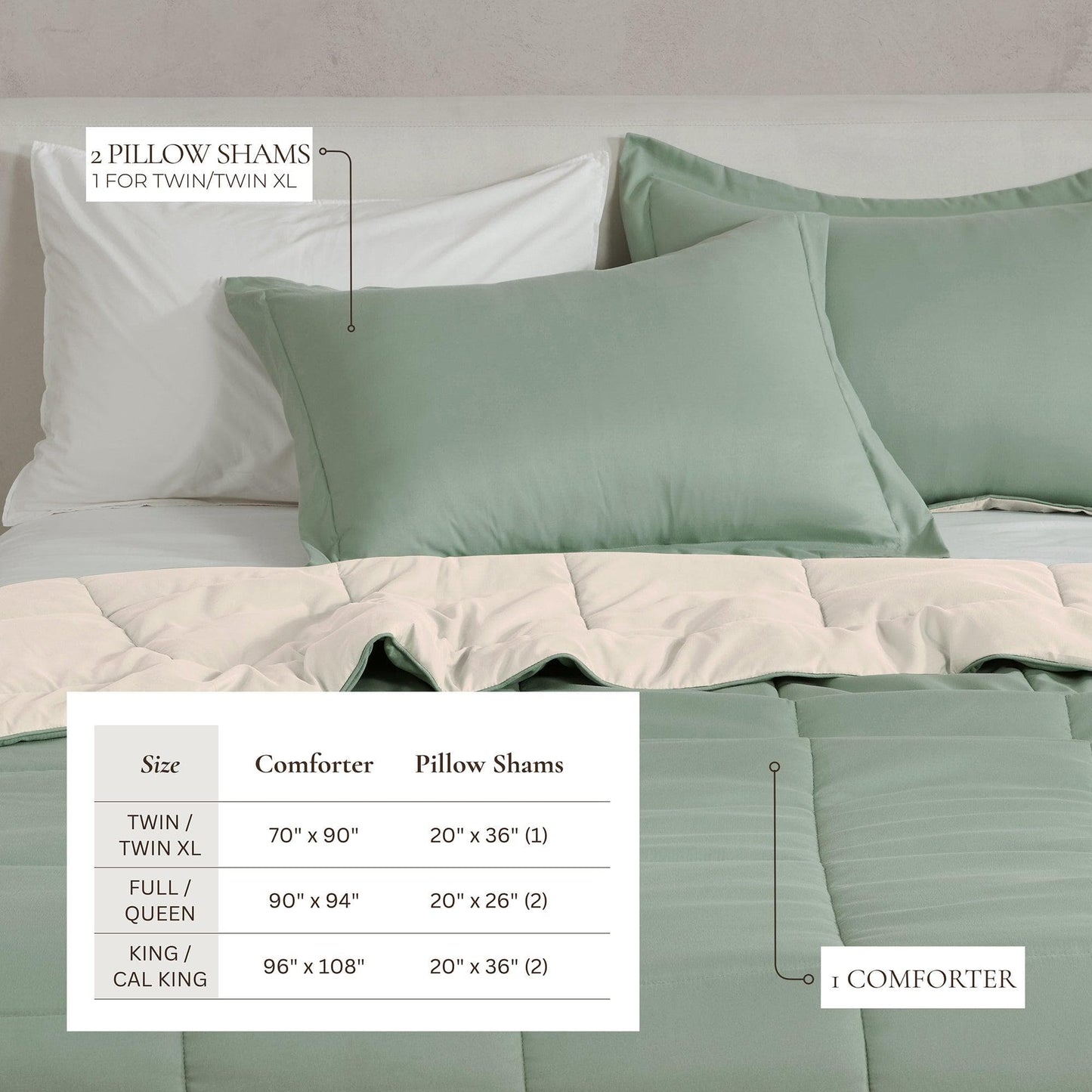 Reversible Comforter Set