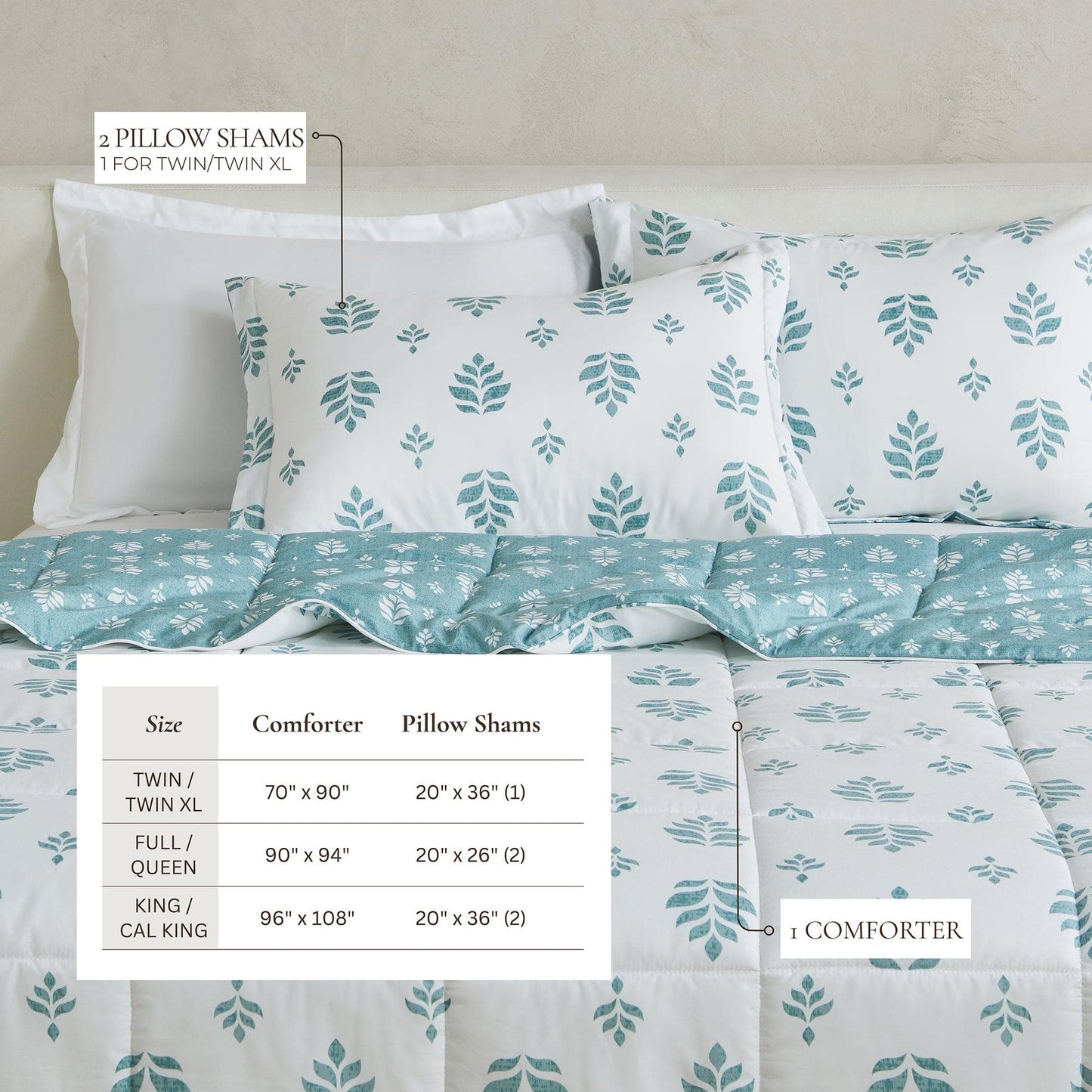 Reversible Comforter Set