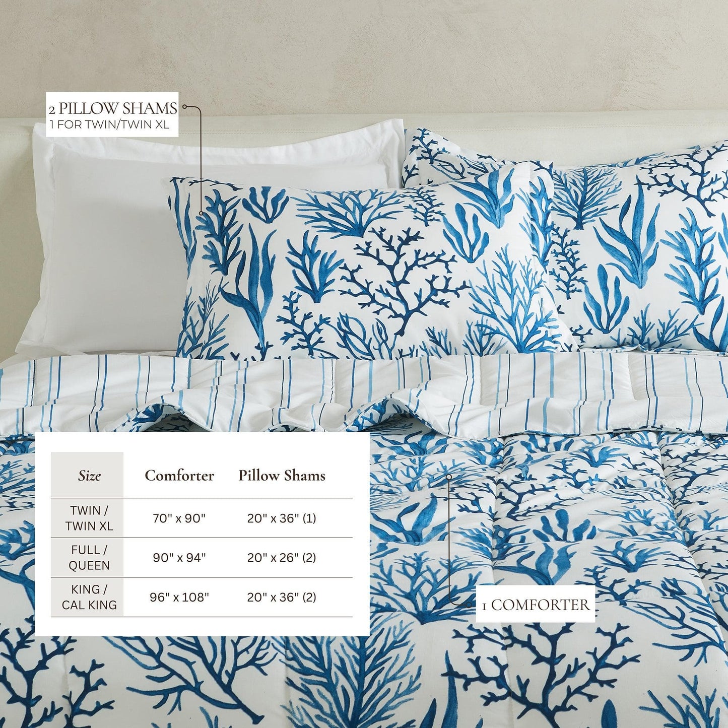 Reversible Comforter Set
