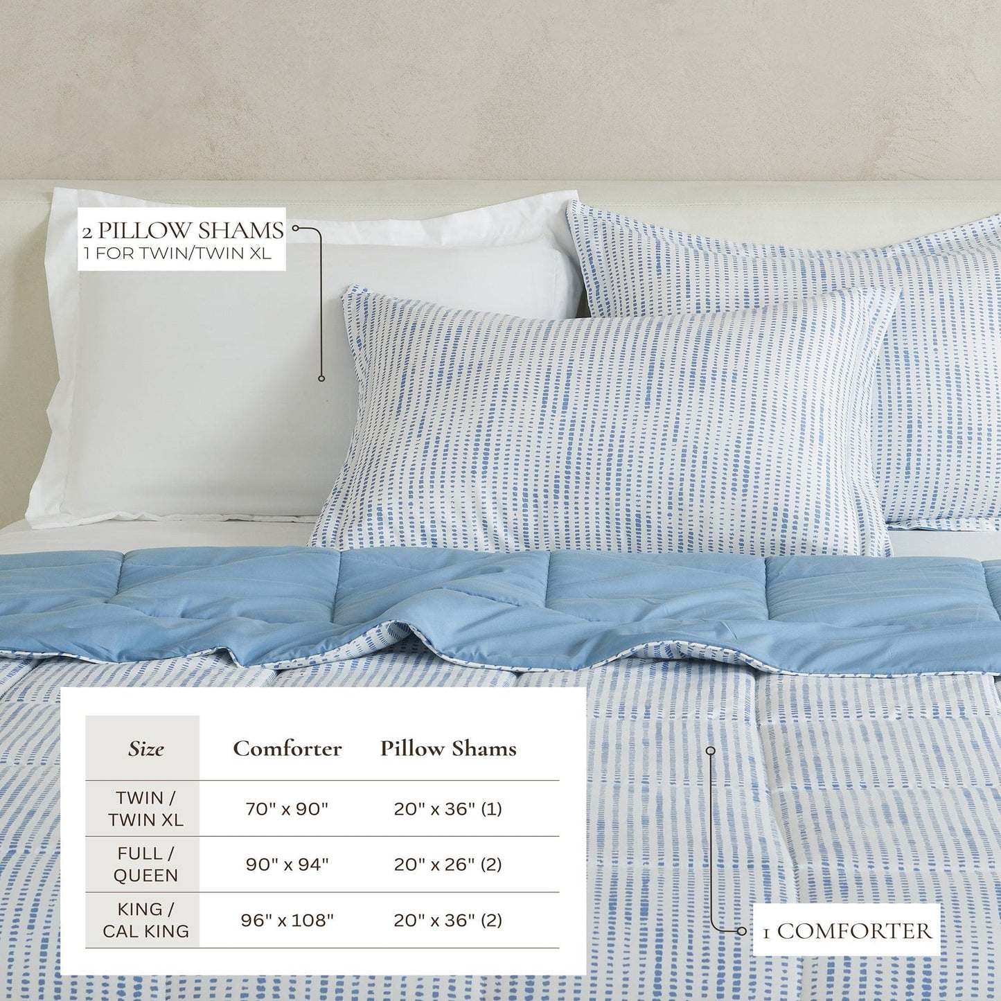 Reversible Comforter Set