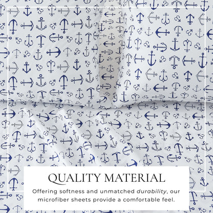 Coastal Printed Sheet Set