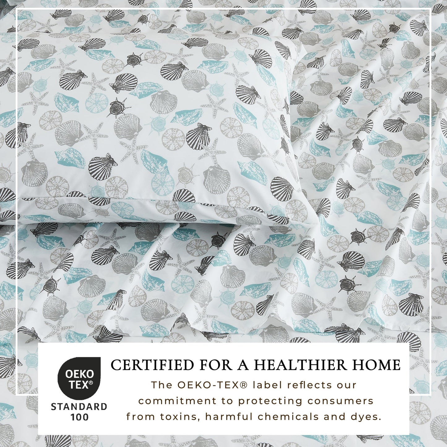 Coastal Printed Sheet Set