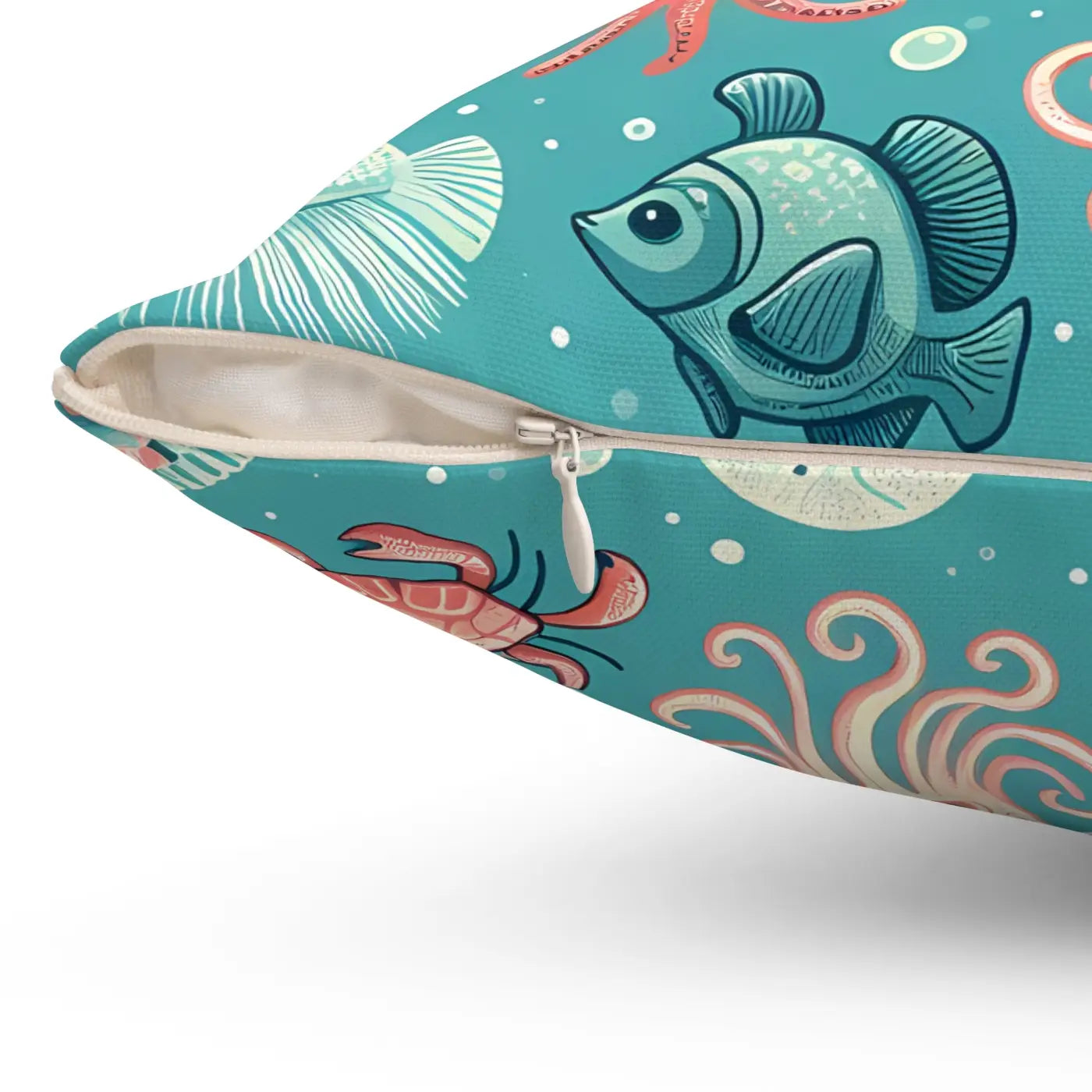 Marine Animals Polyester Pillows Durable Spun Polyester