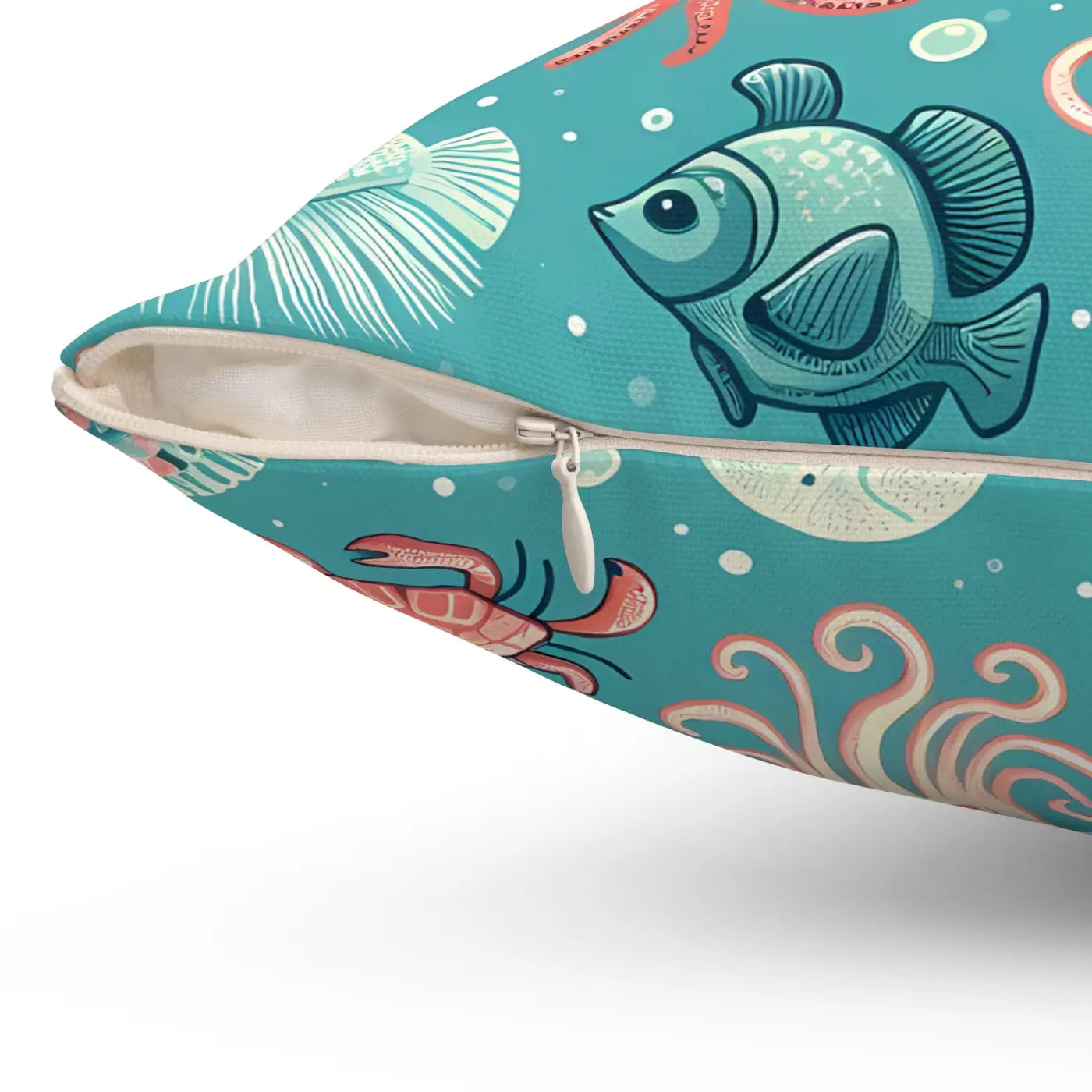 Marine Animals Polyester Pillows Durable Spun Polyester