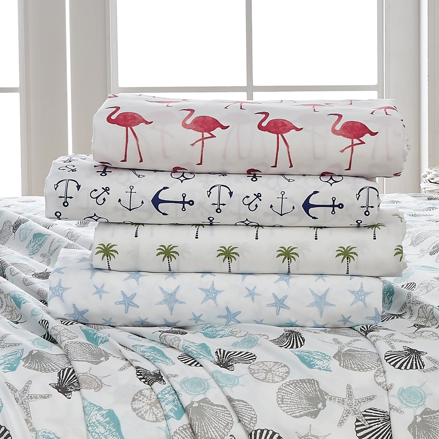 Coastal Printed Sheet Set