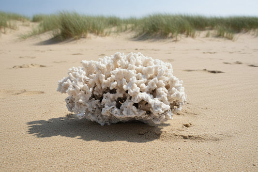 Vintage Merulina Coral Specimen - Coastal Home Decor