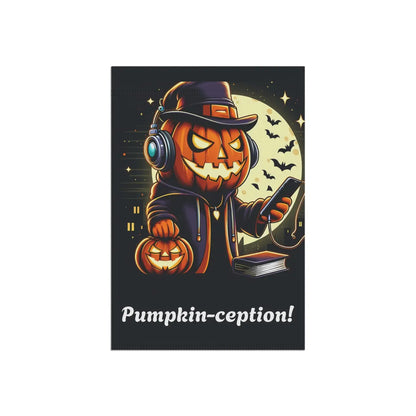 Jack-o’-lantern House Banner – Poly Poplin