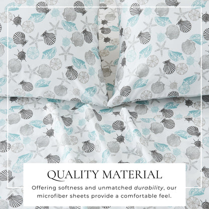 Coastal Printed Sheet Set